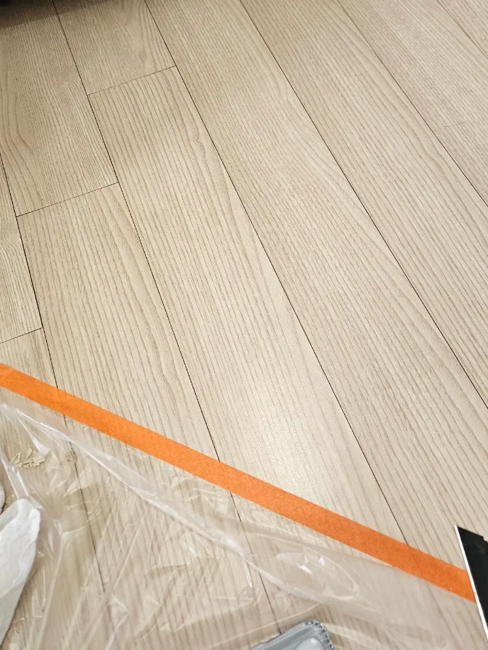 마루부분보수 강마루바닥찍힘 원복하기 7