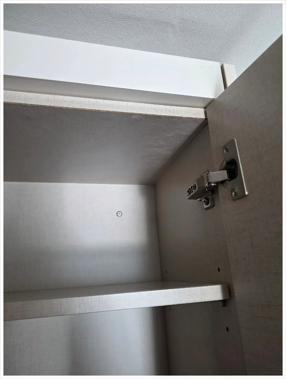 윗집누수 피해보상 물먹은 싱크대상부장 교체 사례 1